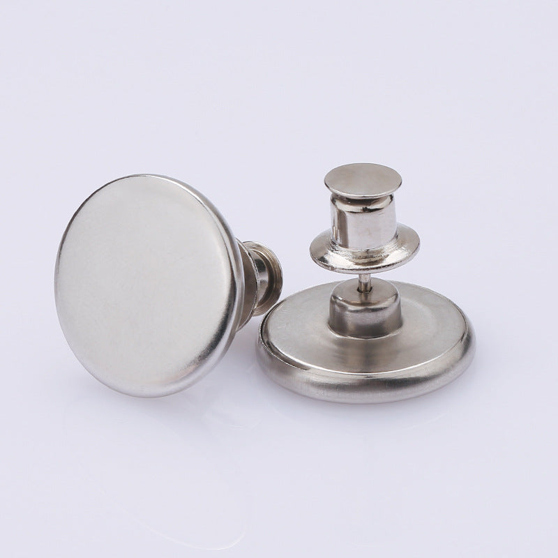 Factory New 17MM Jeans denim jacket size telescopic adjustment function Adjustable removable Jeans Button-177