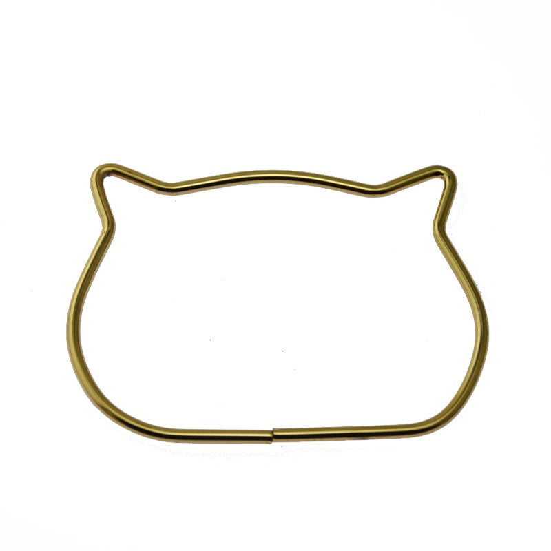 DIY Hardware Accessories Purse Decoration Clasp Handle Connector Iron Ring Bag Handles -178