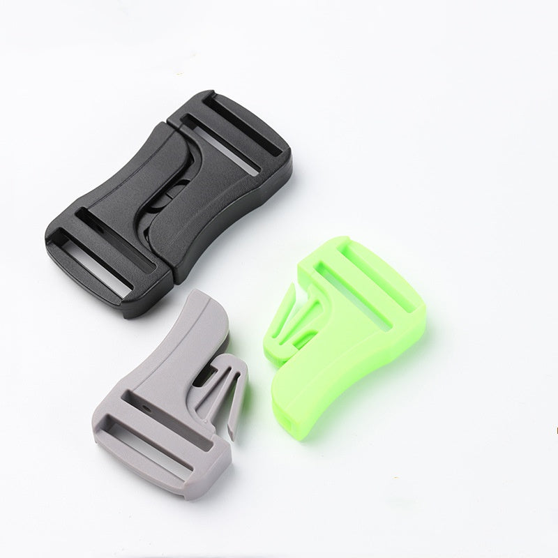 Plastic Buckle Girdle Buckles Belt Buttons Backpack Adjustment Fasten Knapsack Accessories 38mm-179