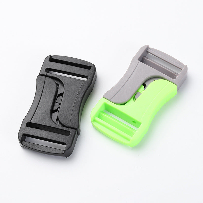 Plastic Buckle Girdle Buckles Belt Buttons Backpack Adjustment Fasten Knapsack Accessories 38mm-179