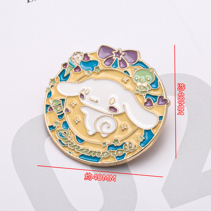 Custom Printed Aviation Diversity Star Cartoon Clothing Graduation Badge-179