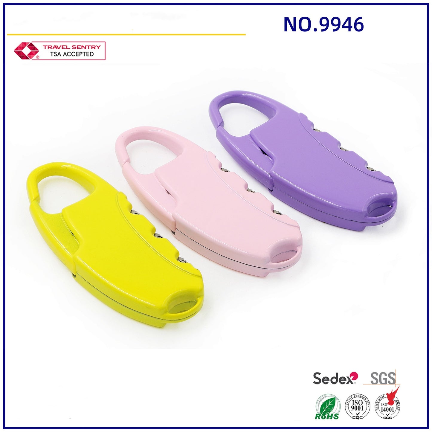 Low Price 3 Digit Combination Padlock With Password For Travel Luggage Suitcase Box Lock-18