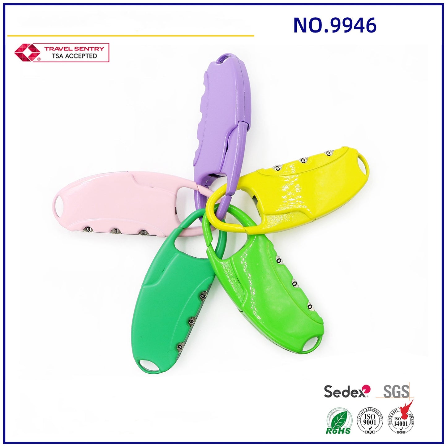 Low Price 3 Digit Combination Padlock With Password For Travel Luggage Suitcase Box Lock-18