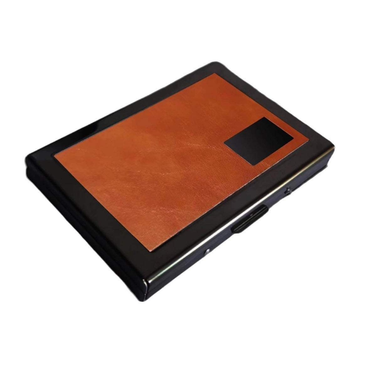 steel ID Card Holder Hard ID Card Case Protector for daily use 6 slots metal trading credit card holder