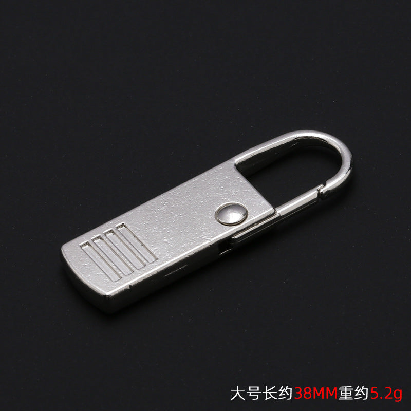 New Fashion Bags Garment Accessories Zipper Sliders Zinc Alloy End Head Zip Sliders Puller-180