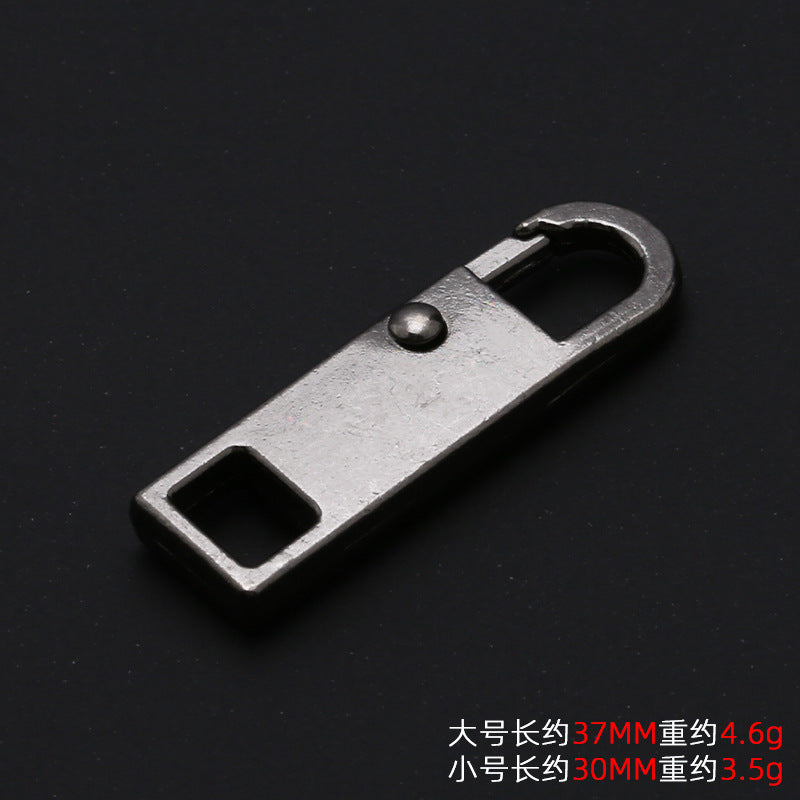 New Fashion Bags Garment Accessories Zipper Sliders Zinc Alloy End Head Zip Sliders Puller-180