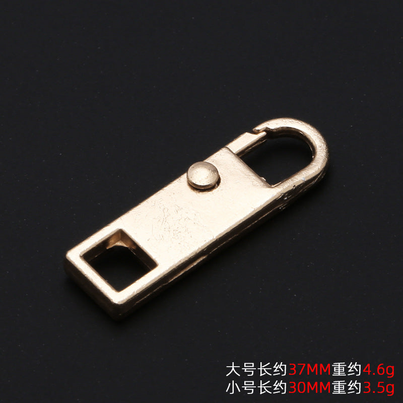New Fashion Bags Garment Accessories Zipper Sliders Zinc Alloy End Head Zip Sliders Puller-180