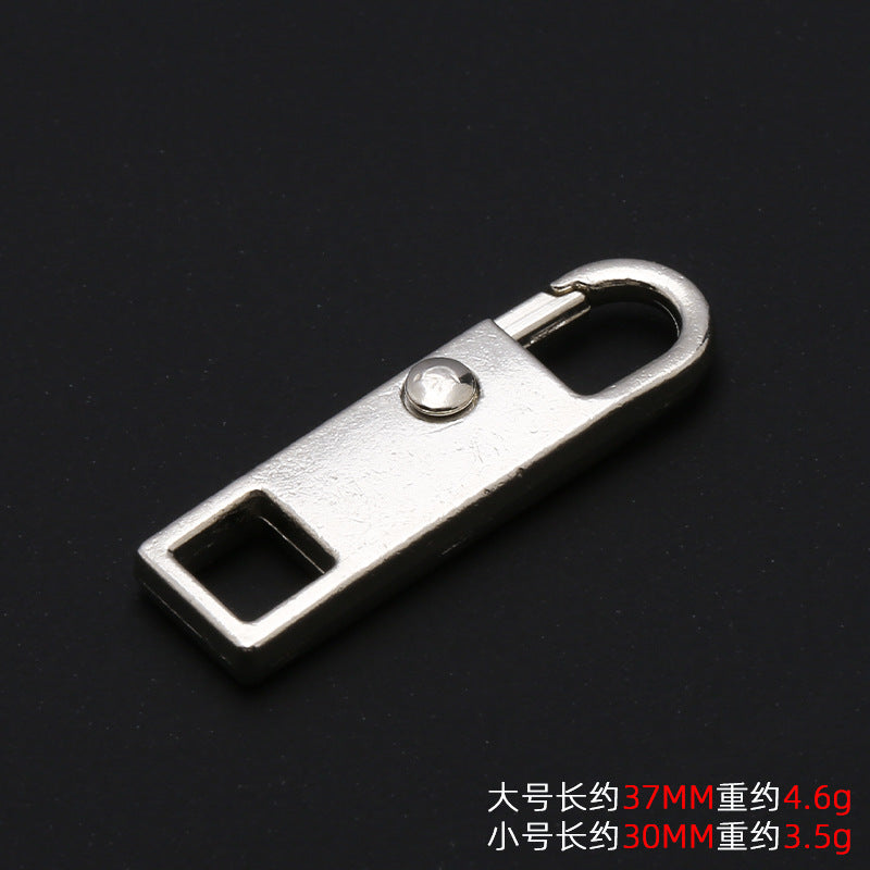 New Fashion Bags Garment Accessories Zipper Sliders Zinc Alloy End Head Zip Sliders Puller-180
