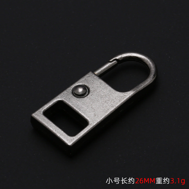 New Fashion Bags Garment Accessories Zipper Sliders Zinc Alloy End Head Zip Sliders Puller-180