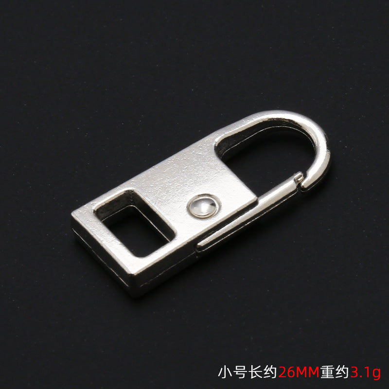 New Fashion Bags Garment Accessories Zipper Sliders Zinc Alloy End Head Zip Sliders Puller-180