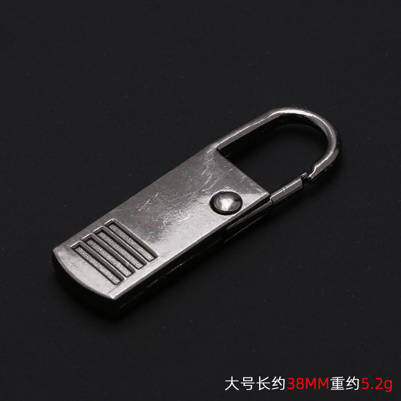 New Fashion Bags Garment Accessories Zipper Sliders Zinc Alloy End Head Zip Sliders Puller-180