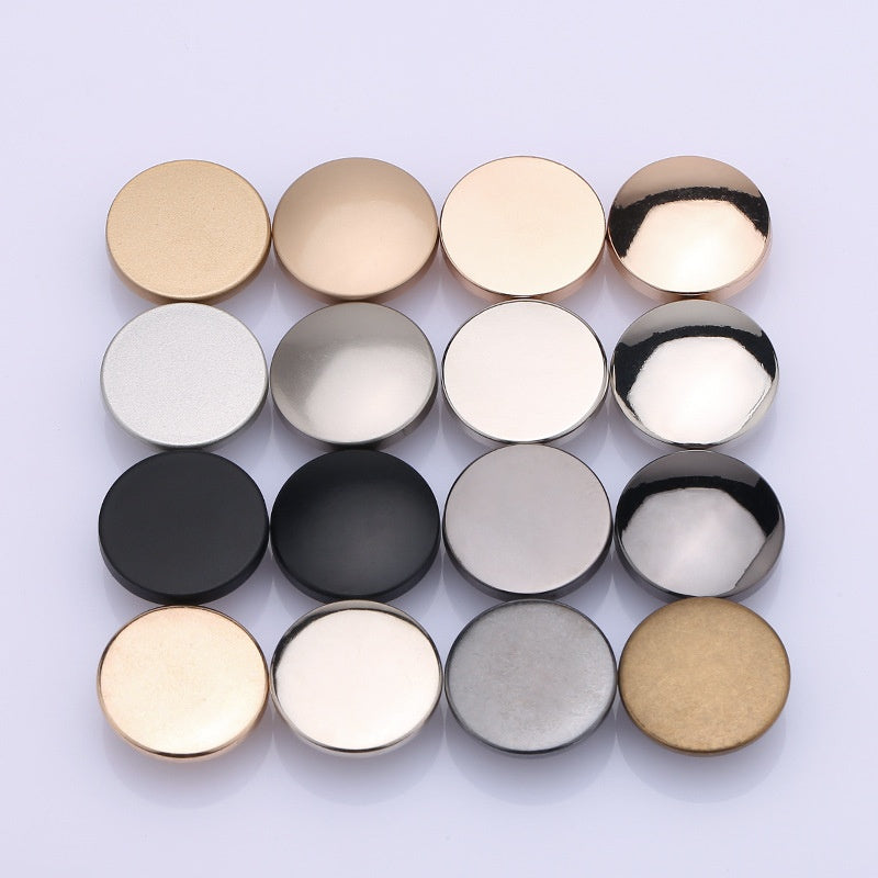 Factory Custom Metal Button 5 Parts Metal Snap Button for Wallet/clothing