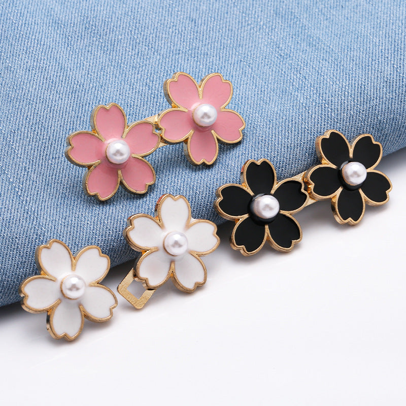 Sakura Cat Waist Button Staple waist shrinker Detachable waist change button-185