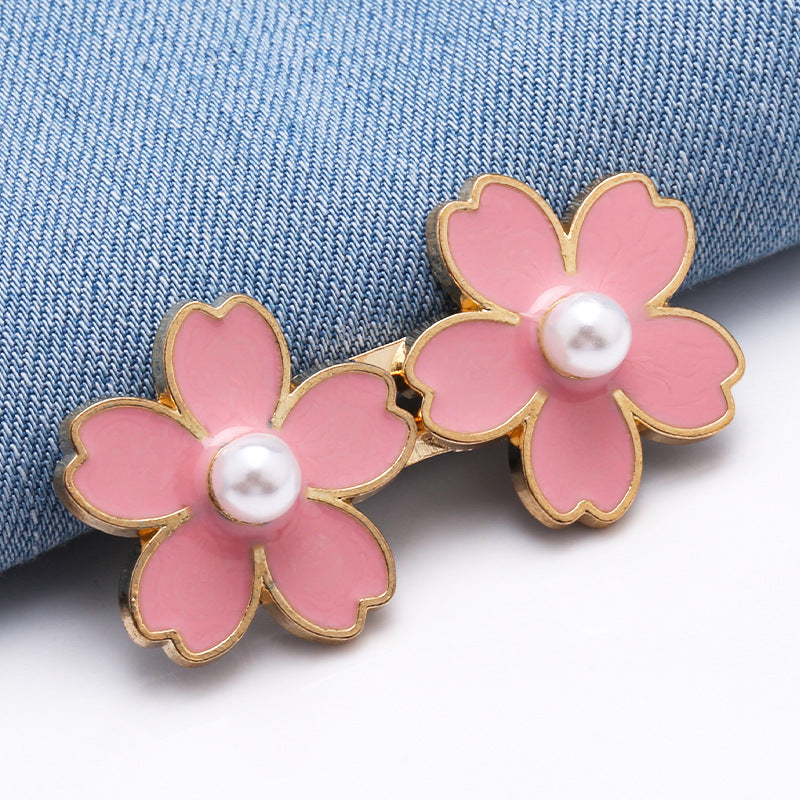 Sakura Cat Waist Button Staple waist shrinker Detachable waist change button-185