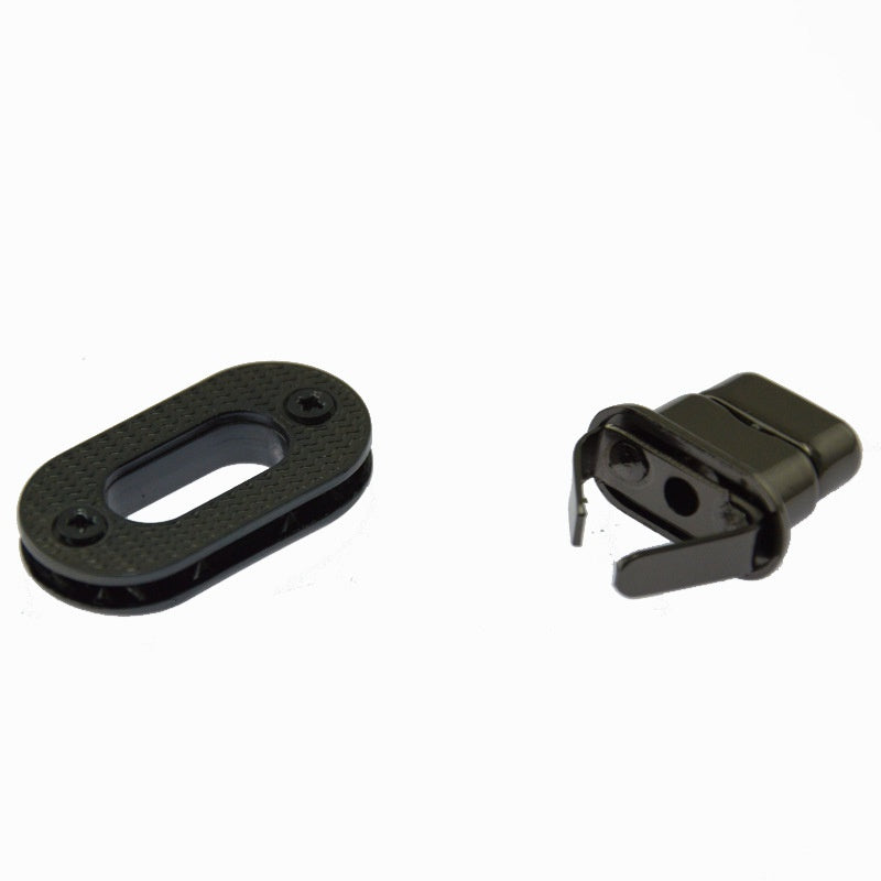 Custom metal clasp turn lock oval plate twist lock zinc alloy lock for handbag purse - 186