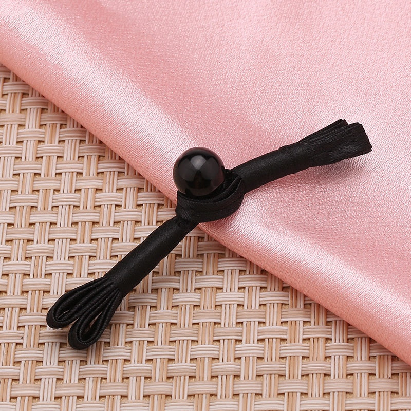 Chinese Traditional Red Swallowtail Knot Frog Button Cheongsam Beads for Clothing Shoes-187