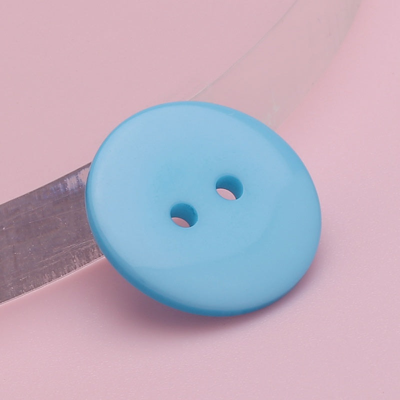 Wholesale Customized Color Size 2 Holes Resin Shirt Button for Clothing Sewing-188