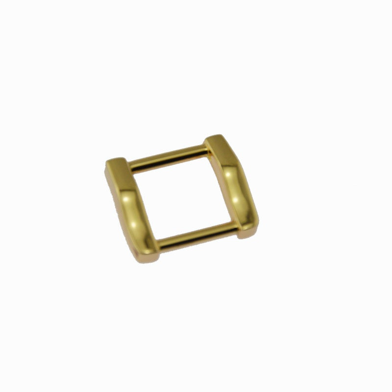 Wholesale custom high quality retaining Metal square buckle ring for leather strap - 189