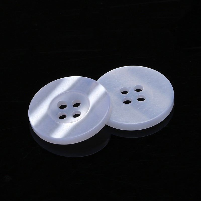 Factory Price 2mm Natural Button Customized Colors and Styles Shell Button White MOP Mother of Pearl for Dress Shirt-189