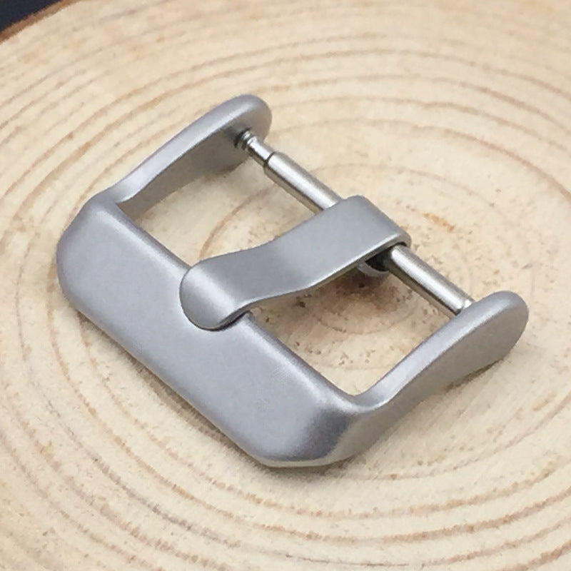 Wholesale Polished Pin Watch Band Replacement Buckle 18mm 20mm 316L Stainless Steel Watch Clasp Buckles-19