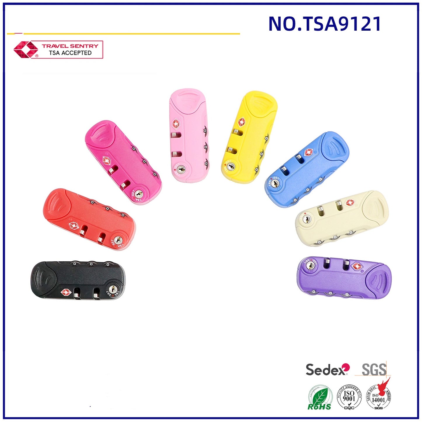Factory Wholesale of fixed locks for luggage accessories lock stock luggage accessories bag lock-19