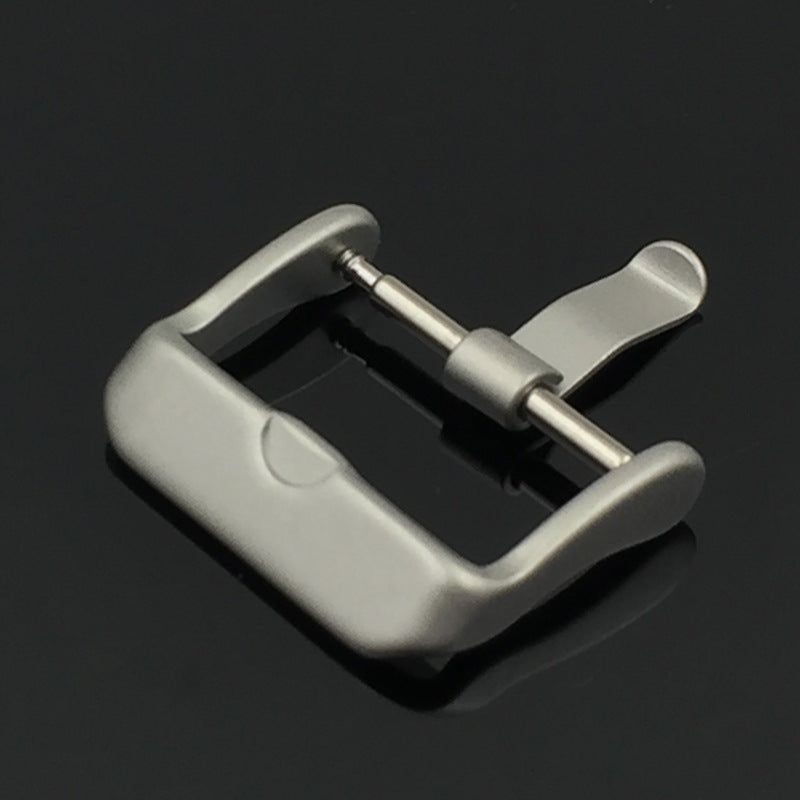 Wholesale Polished Pin Watch Band Replacement Buckle 18mm 20mm 316L Stainless Steel Watch Clasp Buckles-19