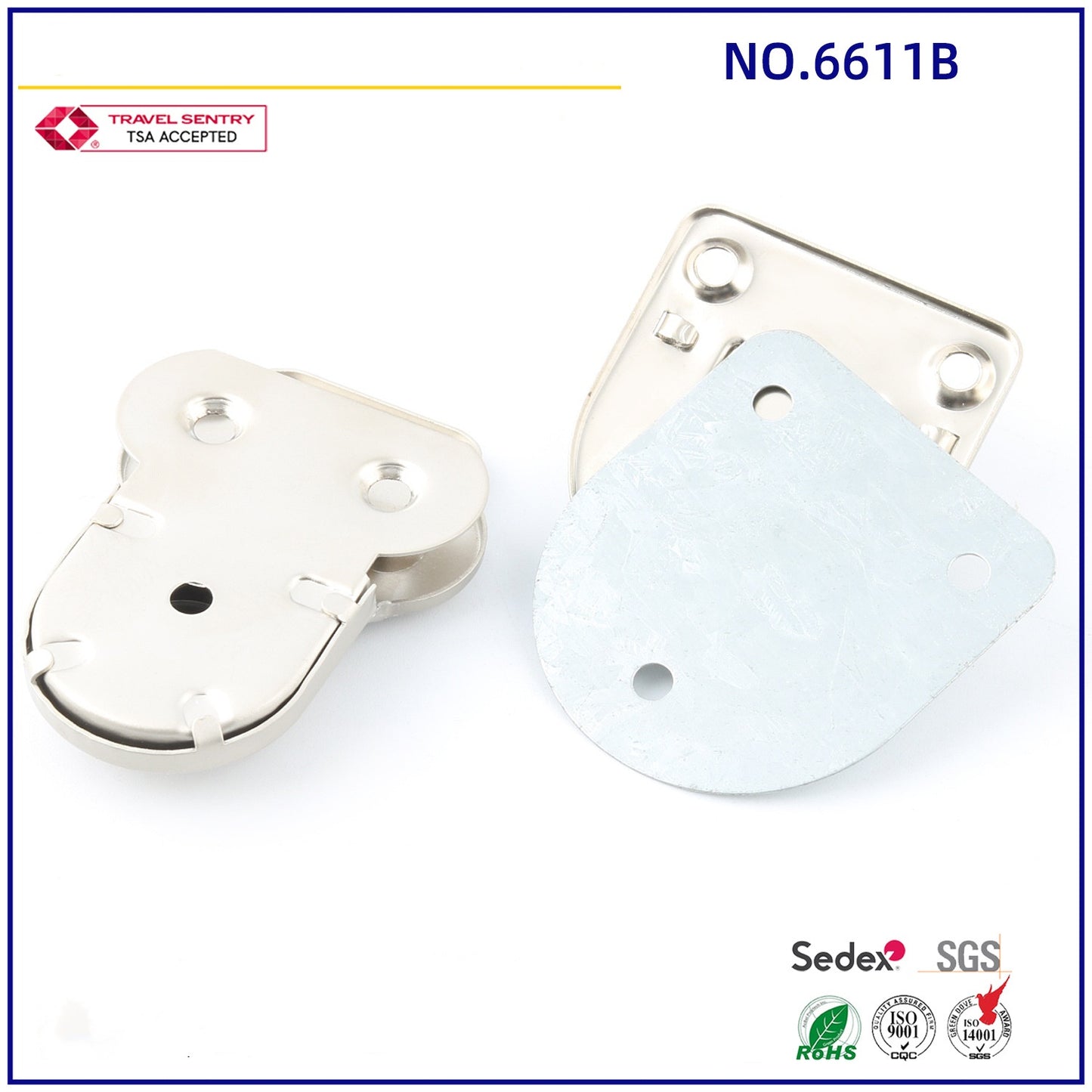 Easy Press Metal Bag Clasp Lock , Purse Twist Lock Turn Lock Hardware-19
