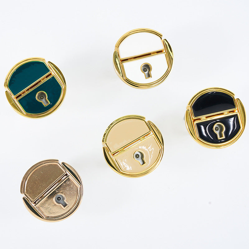 Fancy ladies bag lock factory direct sale good quality lock with key-19