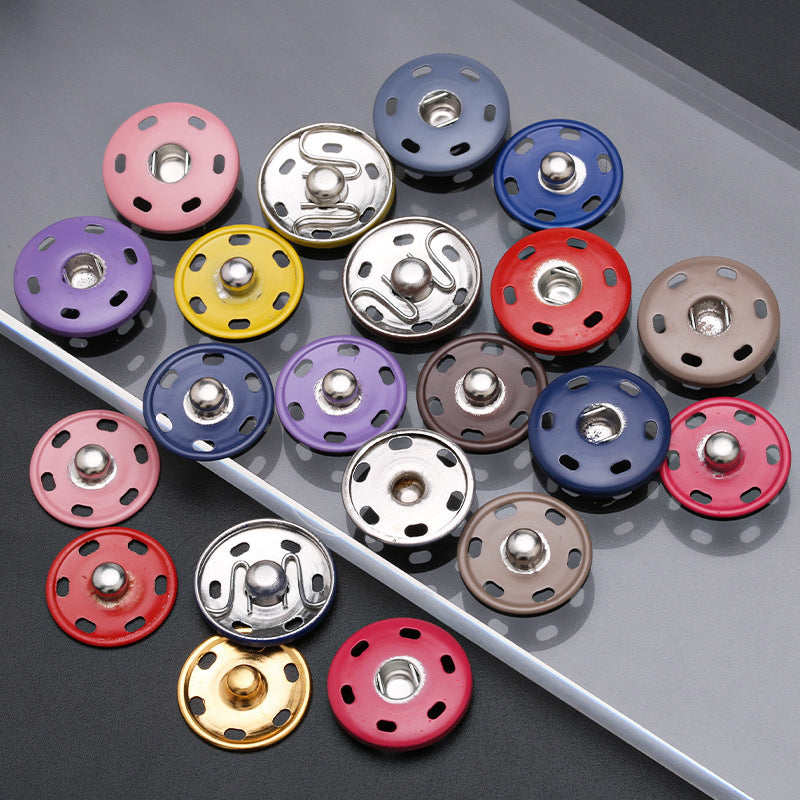 Sew-on Jeans Button Snap Buttons Metal Snaps Fasteners Press Studs Snap Buttons for Sewing-190