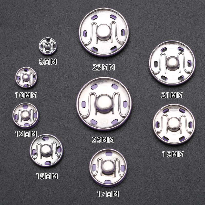Sew-on Jeans Button Snap Buttons Metal Snaps Fasteners Press Studs Snap Buttons for Sewing-190