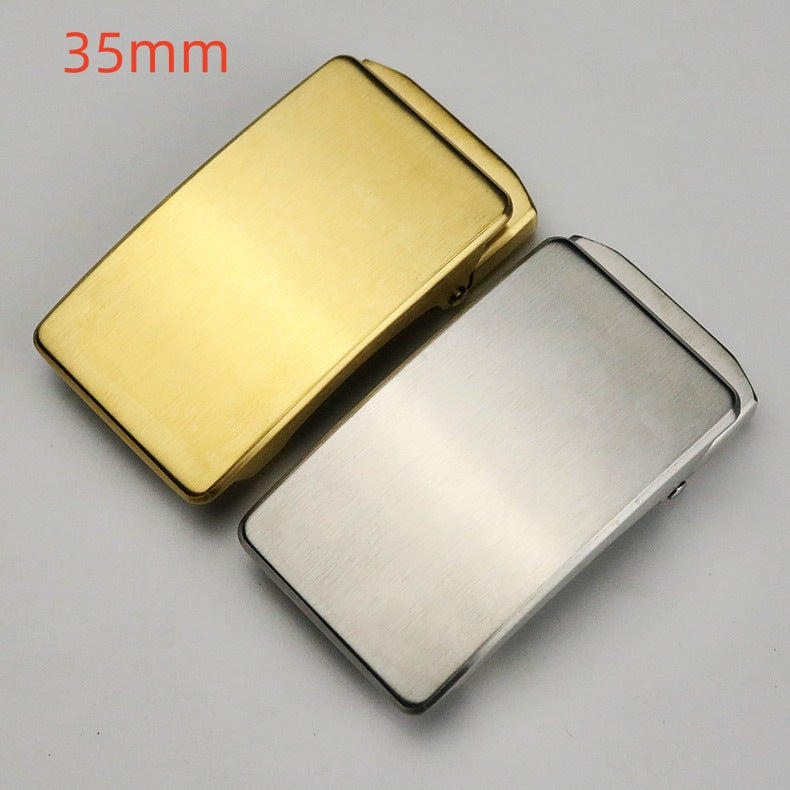 Stainless Steel 35MM Hot Sale Inner Size 35mm Stainless Steel Auto Belt Men Buckle