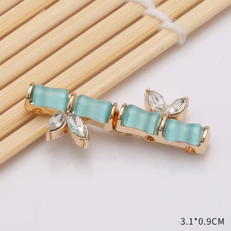 Waist retraction Daisy flower button metal disc button mother button retro Chinese style cheongsam jeans waist retraction magic-195