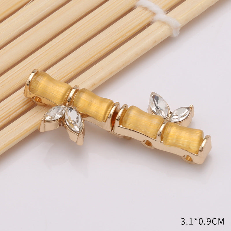 Waist retraction Daisy flower button metal disc button mother button retro Chinese style cheongsam jeans waist retraction magic-195