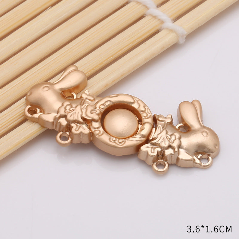 Waist retraction Daisy flower button metal disc button mother button retro Chinese style cheongsam jeans waist retraction magic-195