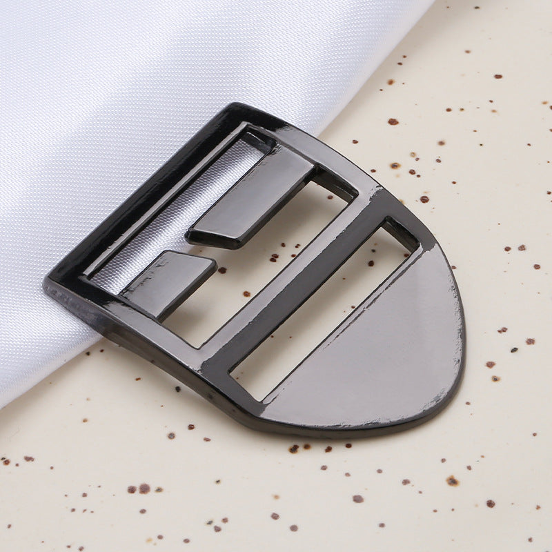 Alloy Four-speed Buckle Climbing Luggage Ladder Buckle Schoolbag Backpack Belt Hardware Adjustment Buckle Metal-197