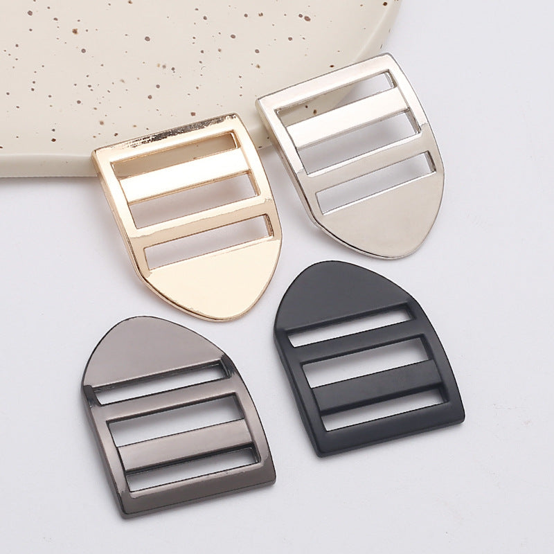 Alloy Four-speed Buckle Climbing Luggage Ladder Buckle Schoolbag Backpack Belt Hardware Adjustment Buckle Metal-197