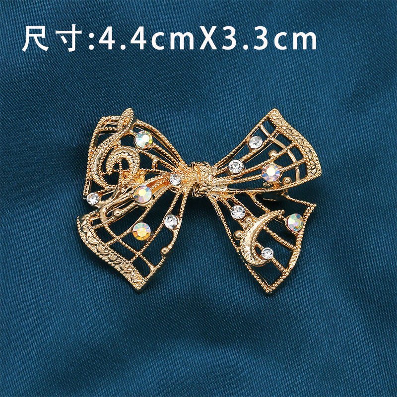 Alloy Butterfly Pearl Brooch Clothing Pin Fastener For Women Clothing Garment Bag Accessories Decoration-199