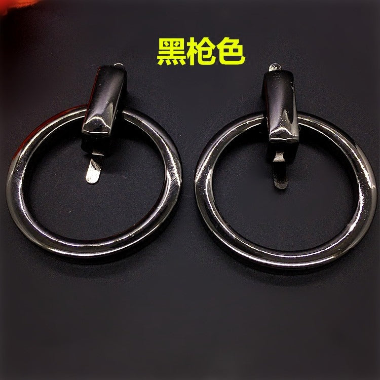Simple ring shoe buckle-77