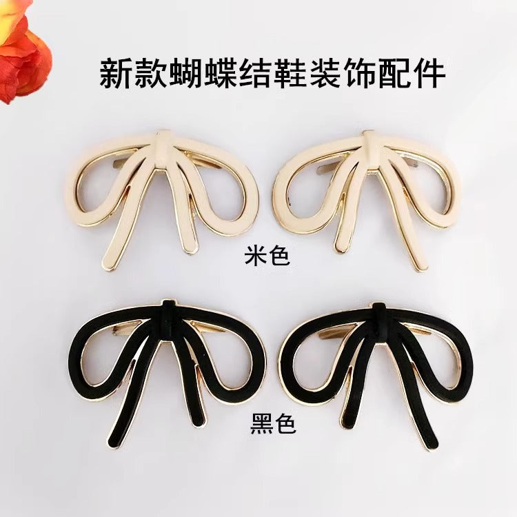 Bow Decorative Shoe Buckle-150