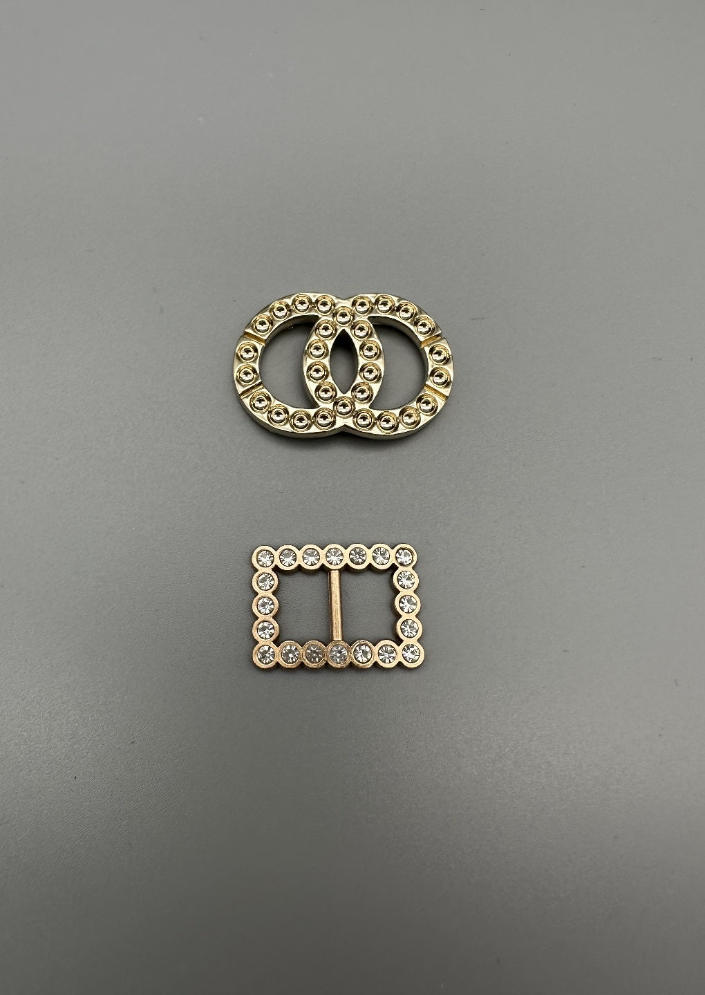 Wholesale Custom Women Shoe Dresses Handbag Decorative Diamond Rectangle Alloy Buckle Luxury Rhinestones Bag Buckles-2