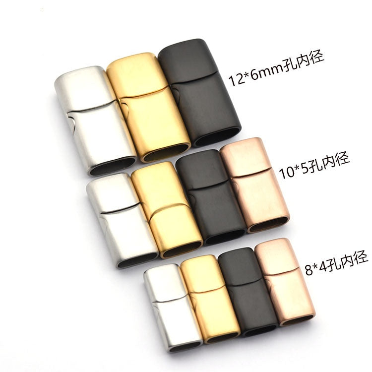 magnetic jewelry bracelet magnetic gold clasp leather bracelet clasp stainless steel magnetic clasps for jewelry making-2