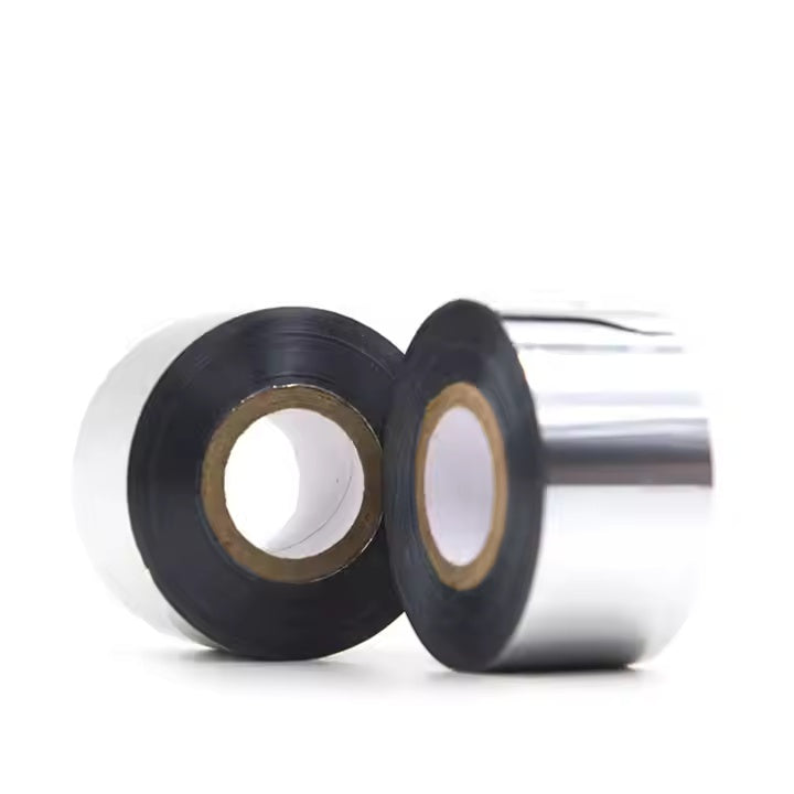 Metallic Foil Print Date Coding Ribbon Gold Silver Color Hot Stamping Foil for Coding Machine Print on Flexible Package