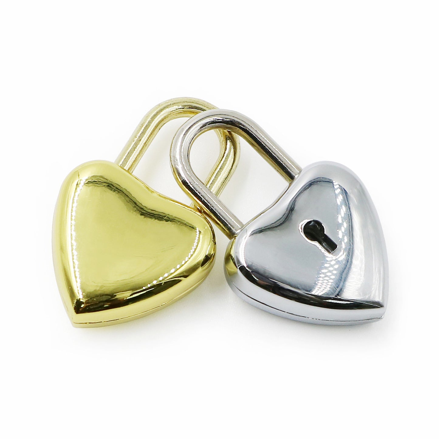 Kukou Hight quality Shape Padlock Clasp Key Lock Star Heart Shape Padlock with Key-2