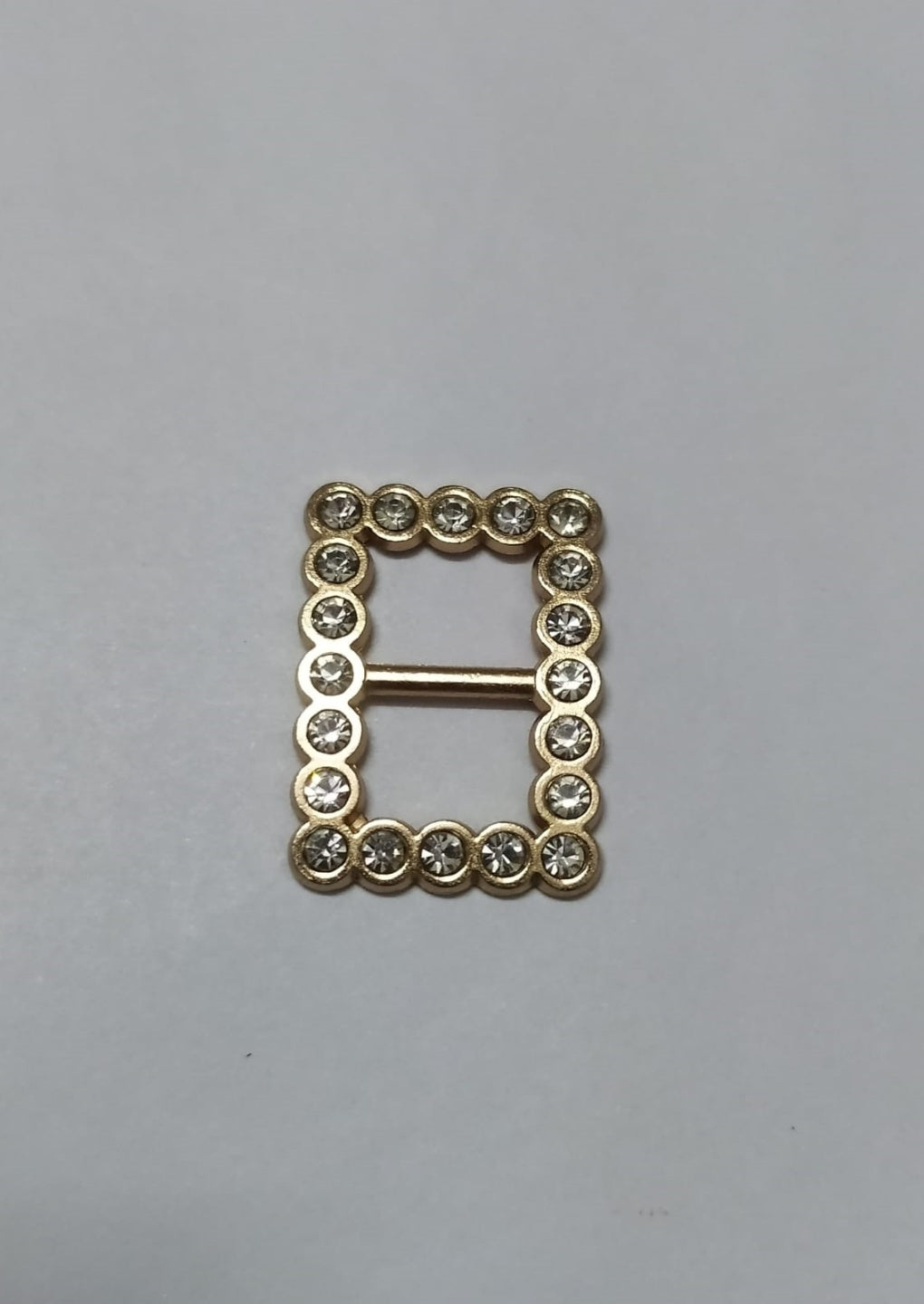Wholesale Custom Women Shoe Dresses Handbag Decorative Diamond Rectangle Alloy Buckle Luxury Rhinestones Bag Buckles-2