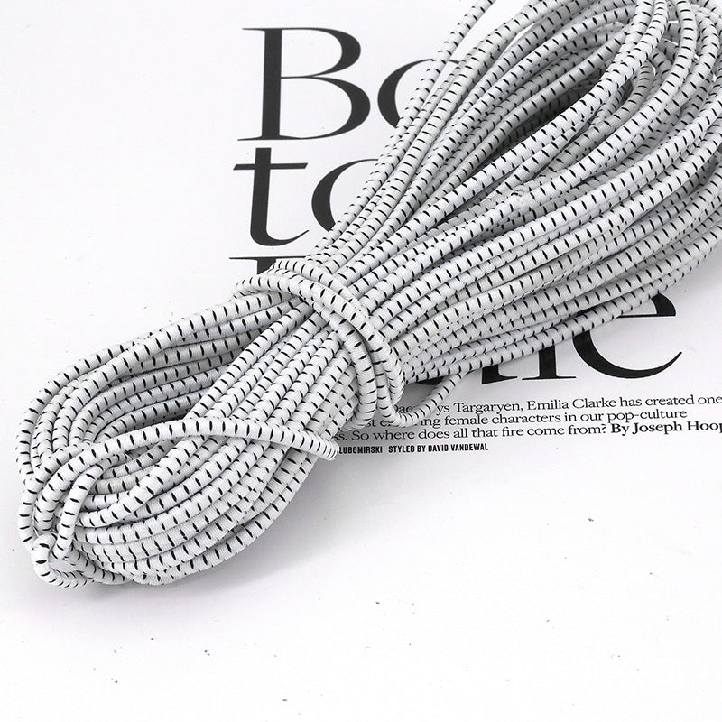 Multi Strand Woven Elastic Belt Pant Hem Latex Silk Rubber Band Elastic Rope-2
