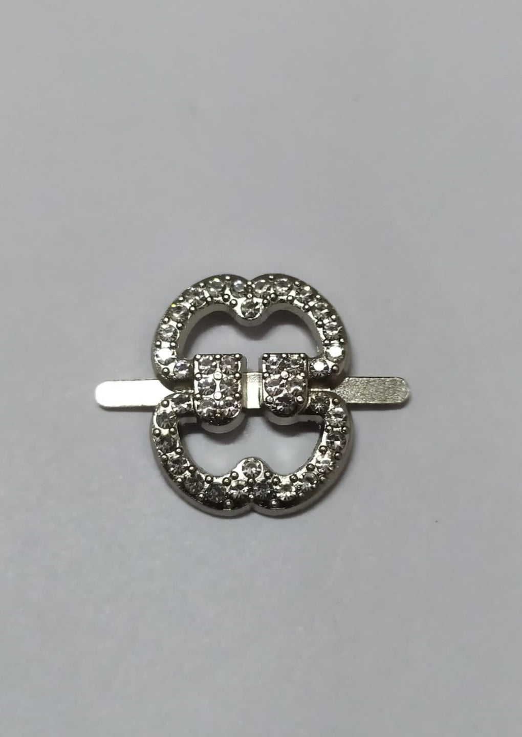 Wholesale Custom Women Shoe Dresses Handbag Decorative Diamond Rectangle Alloy Buckle Luxury Rhinestones Bag Buckles-2