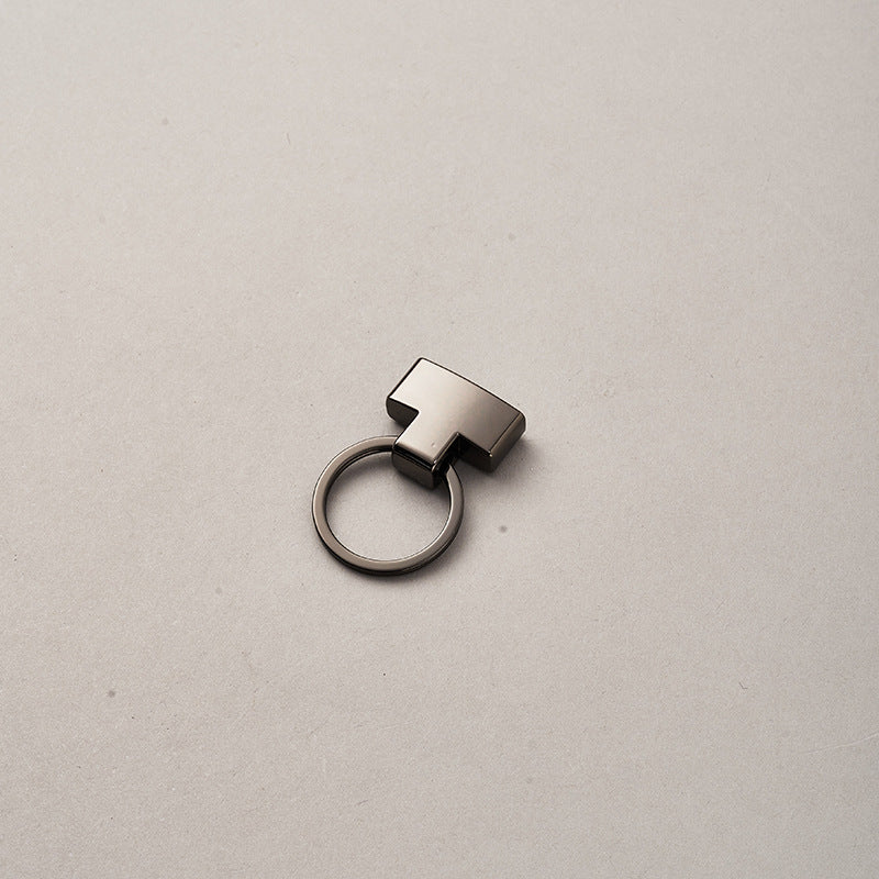 Zinc alloy custom metal key fob hardware for car keychain-2