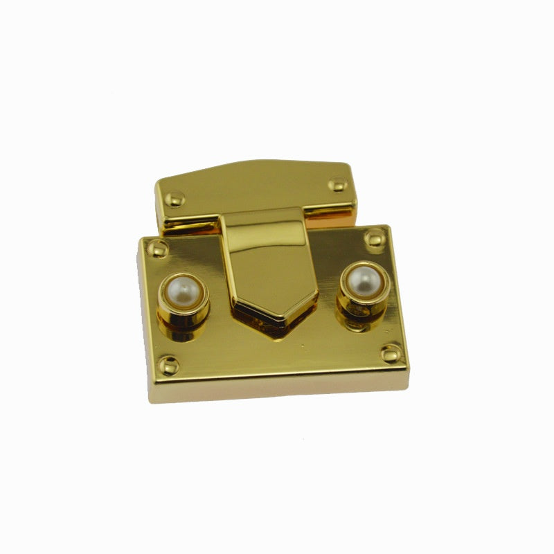 Parts Turn Lock Handbag Accessories Hot-sale Fashion Polishing Classy Metal for Bag Design Satchel Decorative Metal -200