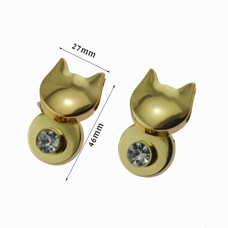 Zinc alloy decorative press lock for wallet new style press lock for purse - 202