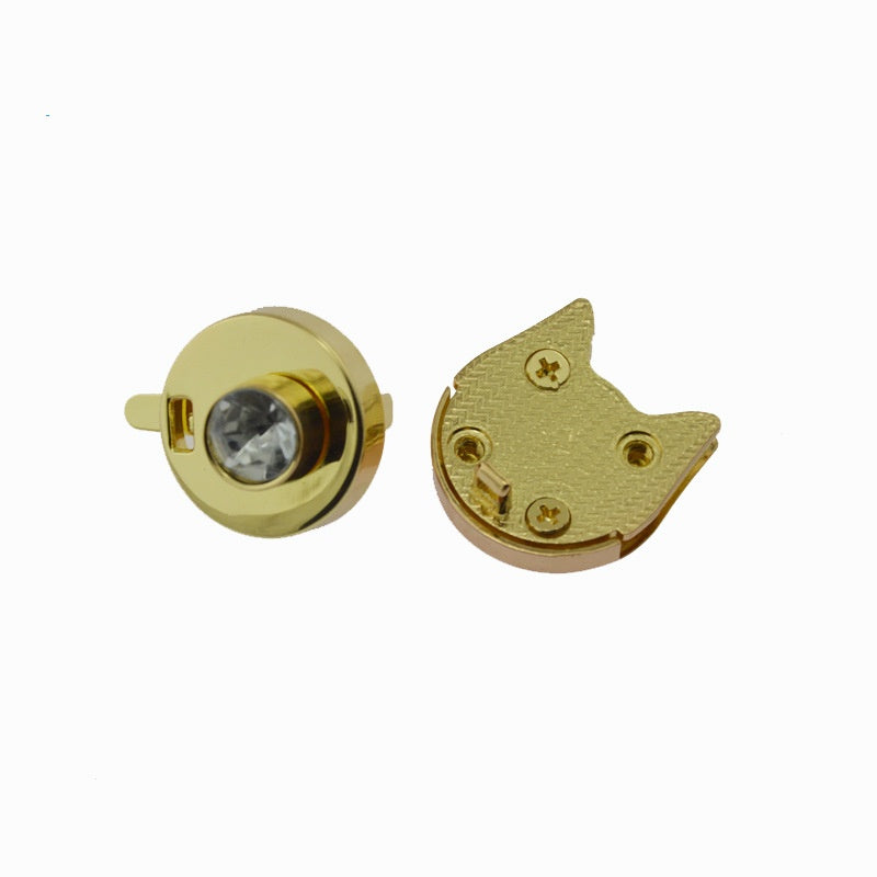 Zinc alloy decorative press lock for wallet new style press lock for purse - 202